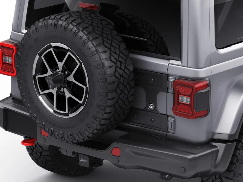 Jeep Wrangler 2024 3D Model