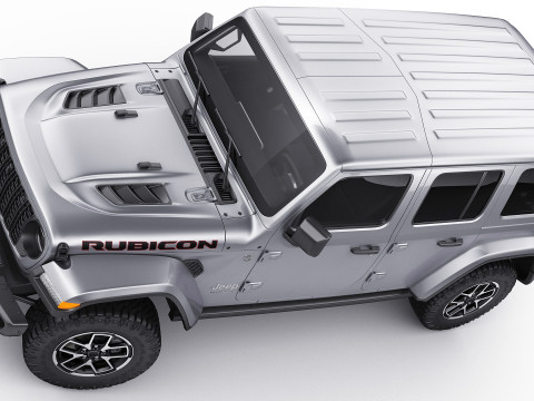 Jeep Wrangler 2024 3Dモデル