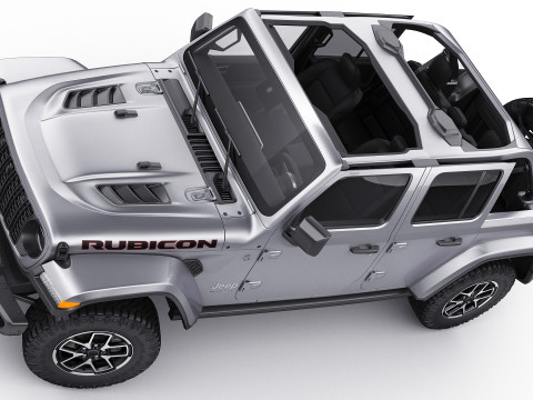 Jeep Wrangler 2024 3Dモデル