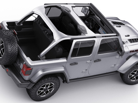 Jeep Wrangler 2024 3Dモデル
