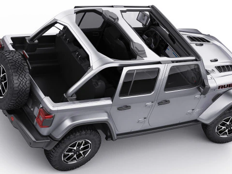 Jeep Wrangler 2024 3D Model