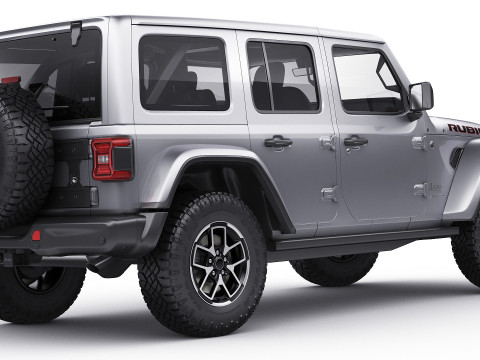 Jeep Wrangler 2024 3Dモデル