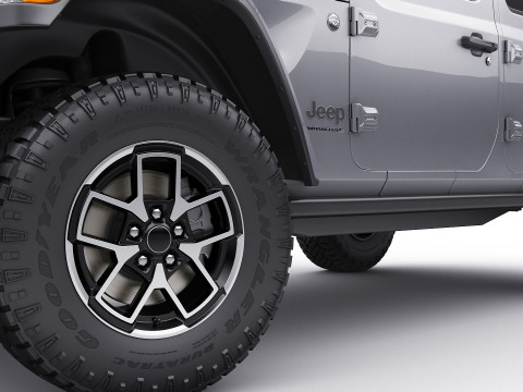 Jeep Wrangler 2024 3Dモデル