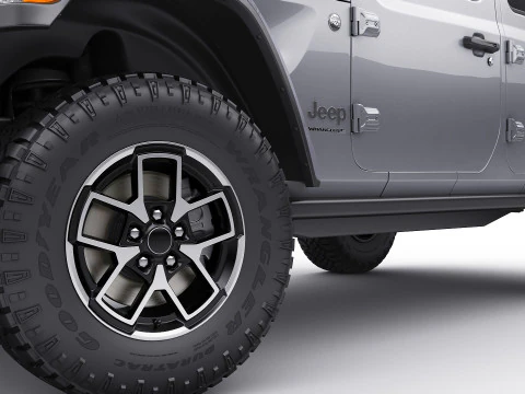 Jeep Wrangler 2024 3D Model