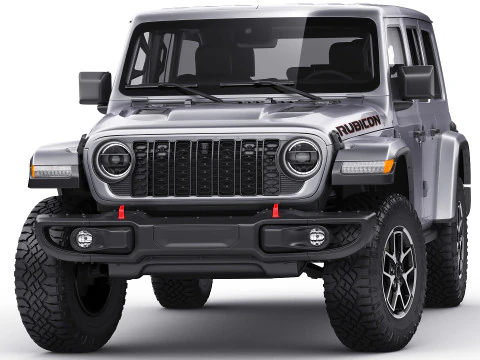 Jeep Wrangler 2024 3D Model