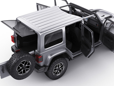 Jeep Wrangler 2024 3Dモデル