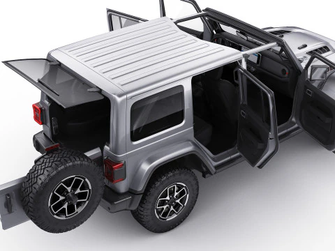 Jeep Wrangler 2024 3D Model