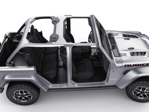 Jeep Wrangler 2024 3D Model