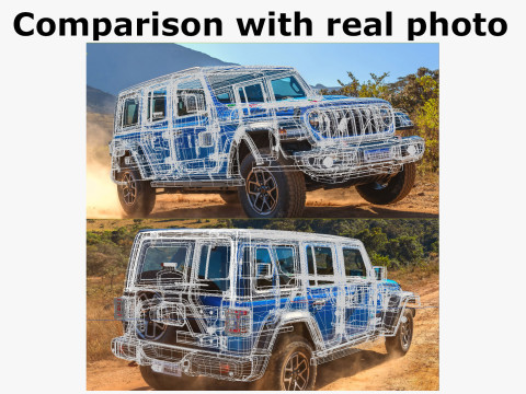 Jeep Wrangler 2024 3Dモデル