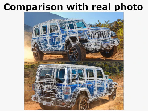 Jeep Wrangler 2024 3D Model