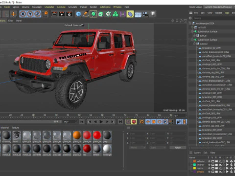 Jeep Wrangler 2024 3D Model