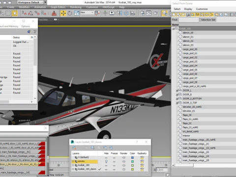 Kodiak 100 Modello 3D