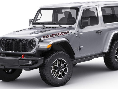 Jeep Wrangler 2 door 2024 3Dモデル