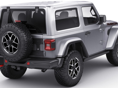 Jeep Wrangler 2 door 2024 3Dモデル