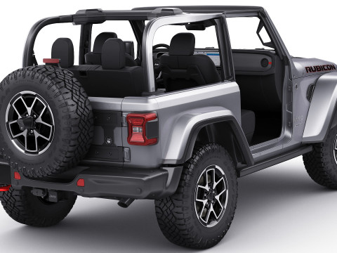 Jeep Wrangler 2 door 2024 3Dモデル
