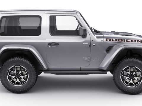 Jeep Wrangler 2 door 2024 3Dモデル