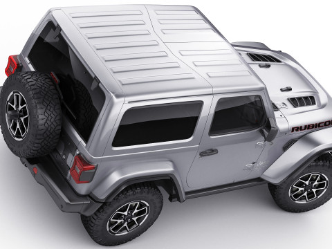 Jeep Wrangler 2 door 2024 3Dモデル