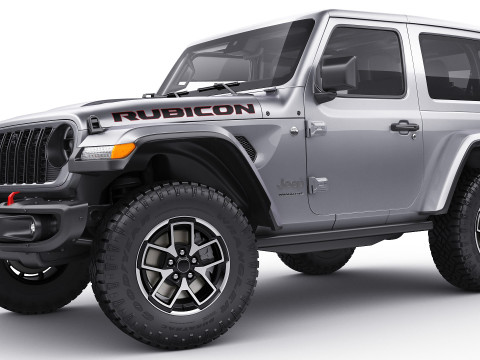 Jeep Wrangler 2 door 2024 3Dモデル
