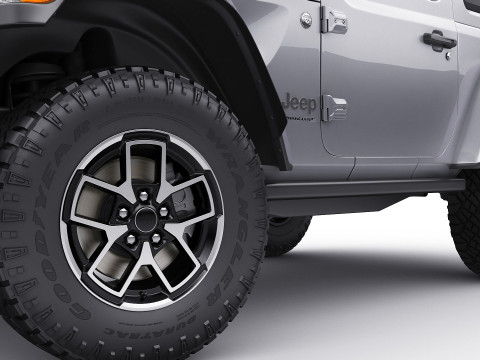 Jeep Wrangler 2 door 2024 3Dモデル