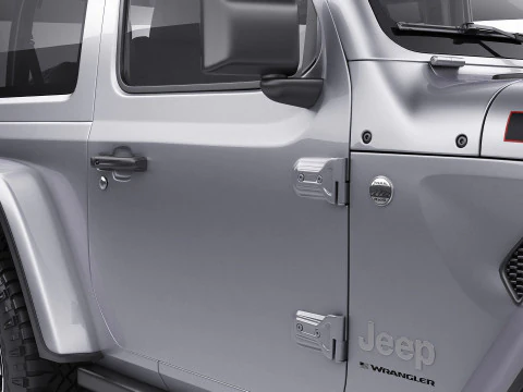Jeep Wrangler 2 door 2024 3D Model