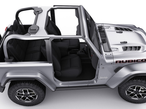 Jeep Wrangler 2 door 2024 3Dモデル