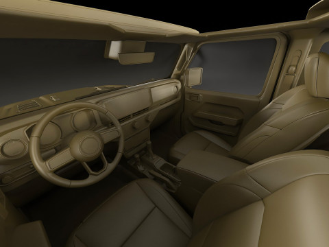 Jeep Wrangler 2 door 2024 3Dモデル