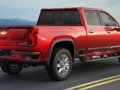 Pick-up Truck Silverado 2500 HD 2024 High Country Modelo 3D