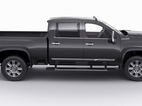 Pick-up Truck Silverado 2500 HD 2024 High Country Modelo 3D