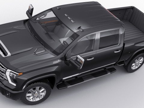 Pick-up Truck Silverado 2500 HD 2024 High Country Modelo 3D