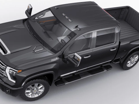 Pick-up Silverado 2500 HD 2024 High Country Modello 3D