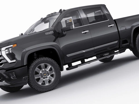 Pick-up Silverado 2500 HD 2024 High Country Modello 3D