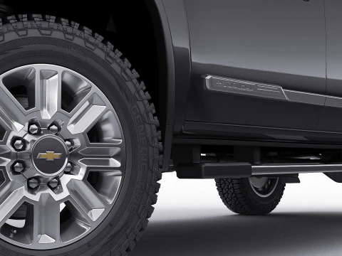 Pick-up Silverado 2500 HD 2024 High Country Modello 3D