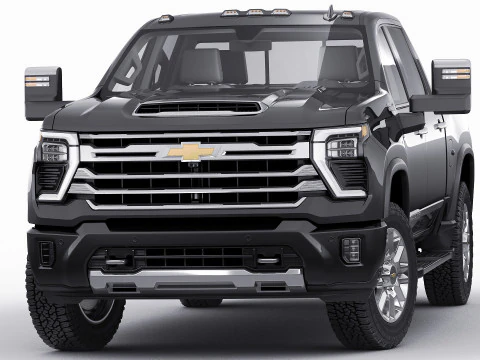 Pick-up Silverado 2500 HD 2024 High Country Modello 3D