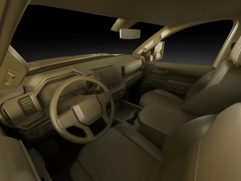 Pick-up Silverado 2500 HD 2024 High Country Modello 3D
