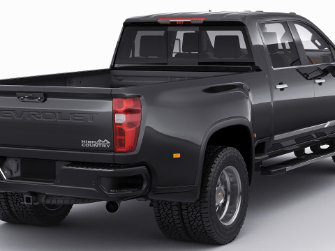 Pick-up Silverado 3500 HD Dually 2024 High Country Model 3D