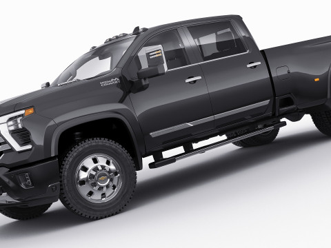 Pick-up Silverado 3500 HD Dually 2024 High Country Model 3D