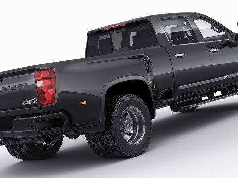 Pick-up Silverado 3500 HD Dually 2024 High Country Model 3D
