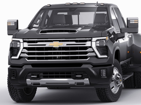 Pick-up Silverado 3500 HD Dually 2024 High Country Model 3D