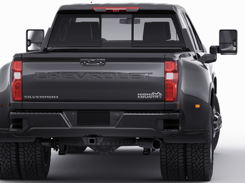 Pick-up Silverado 3500 HD Dually 2024 High Country Model 3D