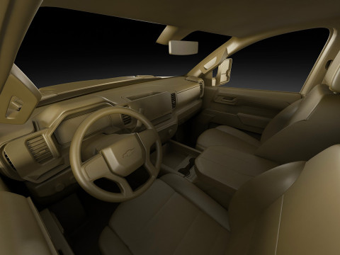 Pick-up Silverado 3500 HD Dually 2024 High Country Model 3D