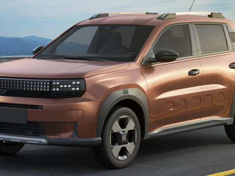 Fiat Grande Panda 2025 3D Model