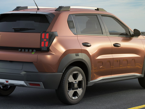 Fiat Grande Panda 2025 3D Модель