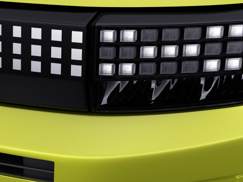 Fiat Grande Panda 2025 3D Модель