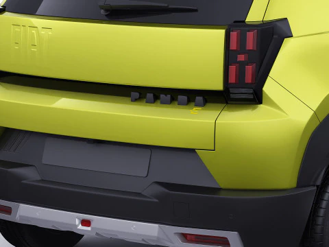 Fiat Grande Panda 2025 3D Model