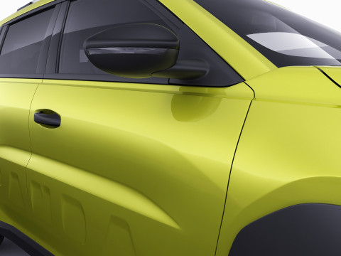 Fiat Grande Panda 2025 3D Модель