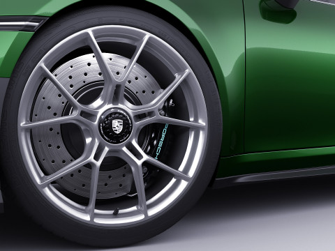 Porsche 911 GT3 Touring 2025 3Dモデル