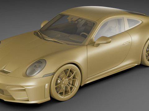Porsche 911 GT3 Touring 2025 3Dモデル