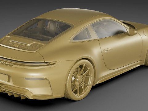 Porsche 911 GT3 Touring 2025 3Dモデル