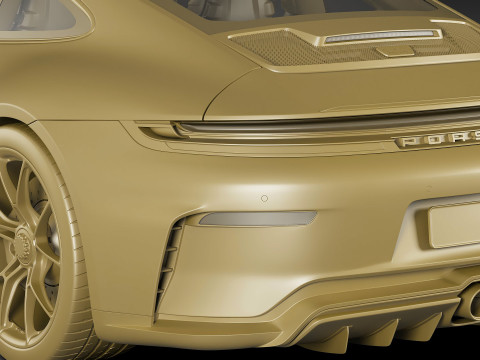 Porsche 911 GT3 Touring 2025 3Dモデル