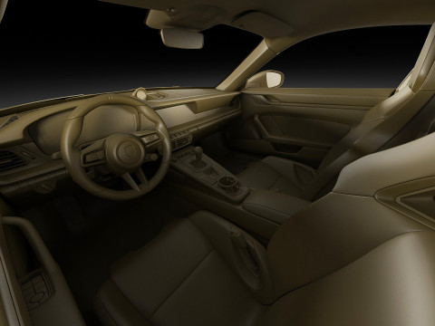 Porsche 911 GT3 Touring 2025 3Dモデル